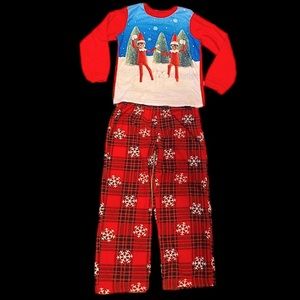 Elf On The Shelf 2 Piece Christmas Pajama Set Size Kids Small | Boys Pajamas